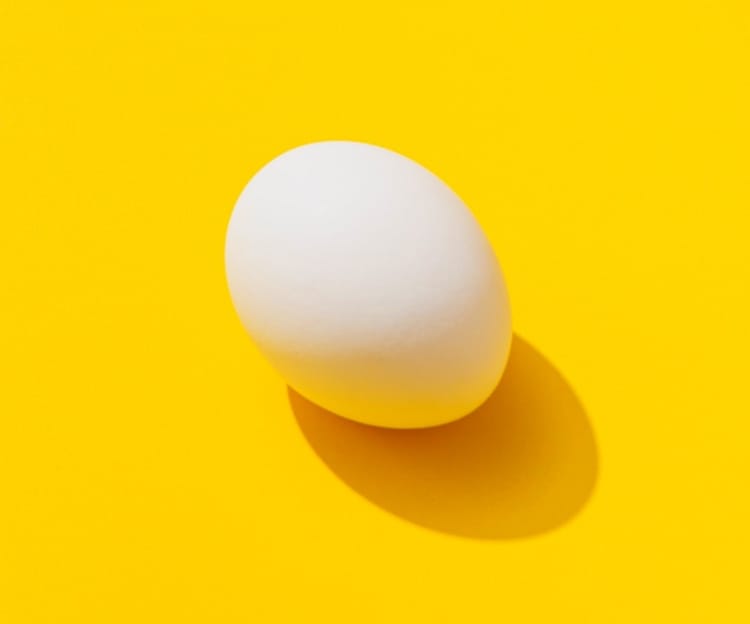 An egg.